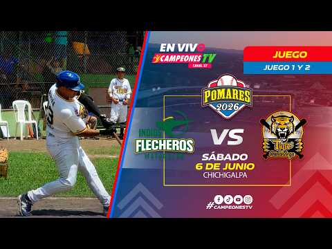 🔥 EN VIVO | Matagalpa vs Chinandega 🏹⚔️🐯 | Doble Juego | Pomares 2026 | 06/06/26 ⚾️💥