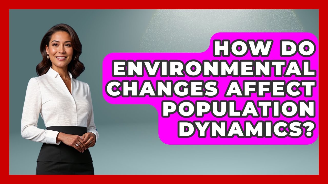 How Do Environmental Changes Affect Population Dynamics? | Explaining Ecology News