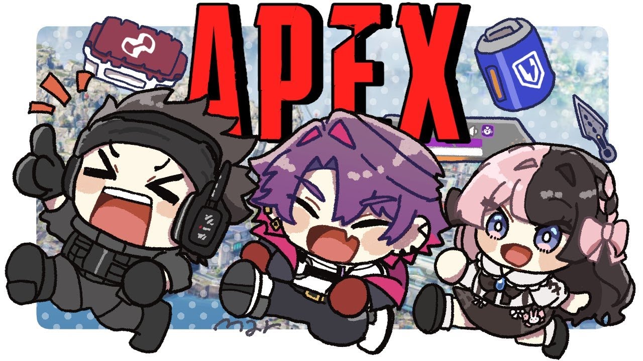 【APEX】今アツいエペをアツいフルパでがう！w/ハセシン3  橘ひなの3【渡会雲雀/にじさんじ】
