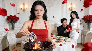 6-year loveless marriage. Chose ex, forced divorce. At engagement, she’s with new fiancé. He regrets