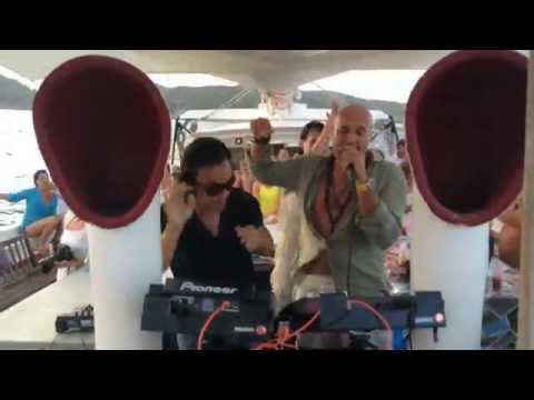 DJ Vincent Vilouca en DJ ROOG @Ibiza