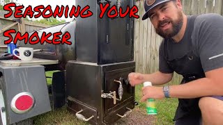 Linseed Oil | Meadow Creek Offset Smoker | Seasoning Your BBQ Pit