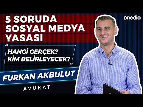 5 Soruda Sosyal Medya Yasası  I En Yalın Haliyle