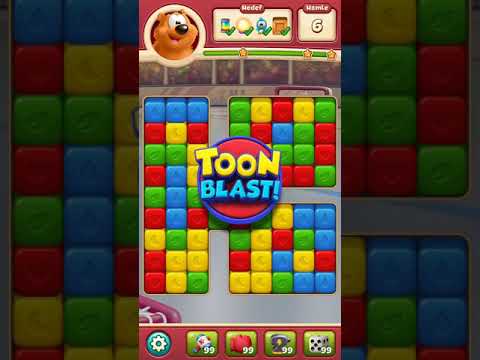 Toon Blast 3141 - 3150 ??!! 🌛 🌞 🌜