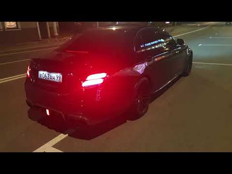 Mercedes E63S, Brabus 700 | Crazy Exhaust Sound