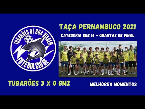 Taça Pernambuco Sub14 (2021) - Tubarões 3x0 GM2