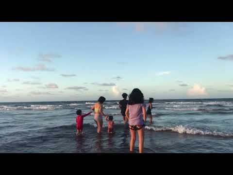 afternoon at the beach.