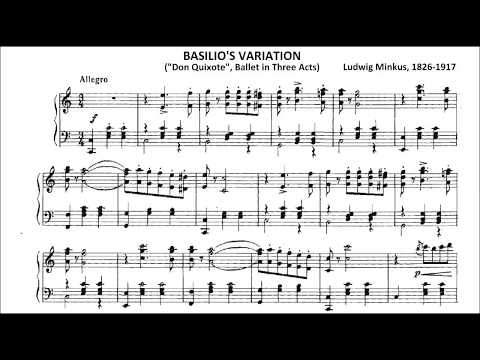 Minkus, Ludwig (1826-1917) Basilio's Variation ("Don Quixote", Ballet in Three Acts)