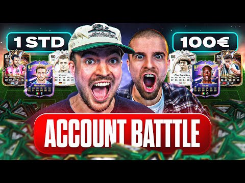 UNENDLICH 120k PACKS! WER erreicht MEHR in 1 STUNDE mit 100€ in FC 26 🔥🤯 (ACCOUNT BATTLE)