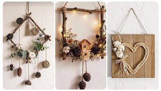 Jute Rope Craft Projects for Elegant Wall Decoration