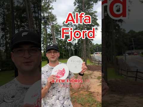 checking out the new Alfa Fjord! #discgolf
