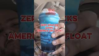 Sonic America 250 Red, White and Blue Slush Review #foodreview #drinkreview #sonic #america #usa
