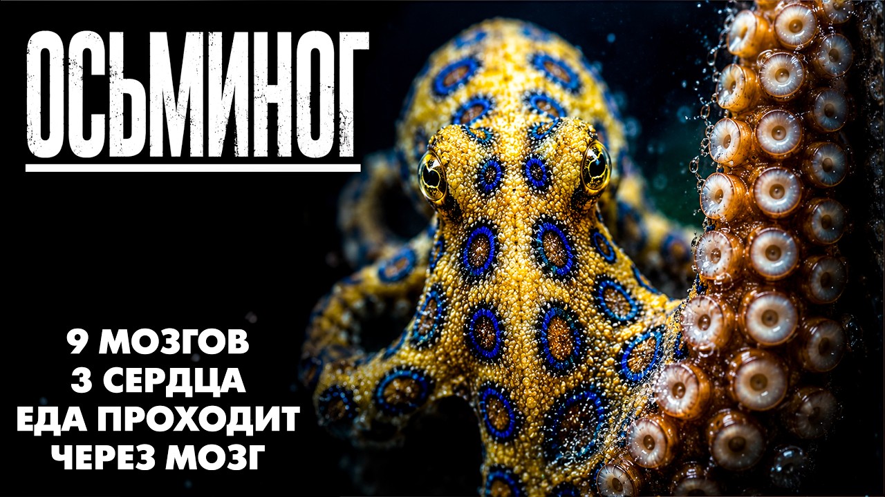 Осьминог: инопланетный разум, который ломает законы природы