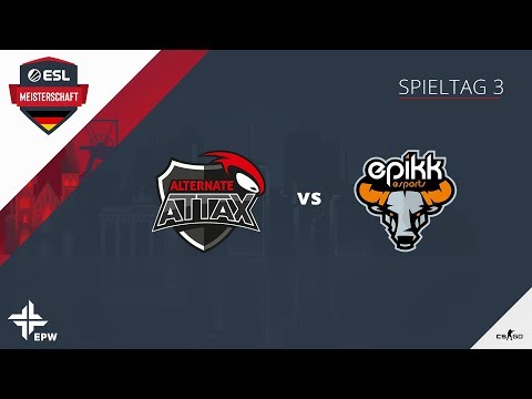 CS:GO - ALTERNATE aTTaX vs. epikk eSport - ESL Sommermeisterschaft 2019 - Tag 3 - Dust II