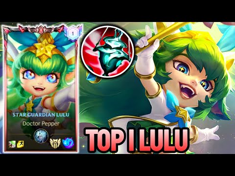 WILD RIFT LULU - TOP 1 LULU GAMEPLAY - GRANDMASTER RANKED