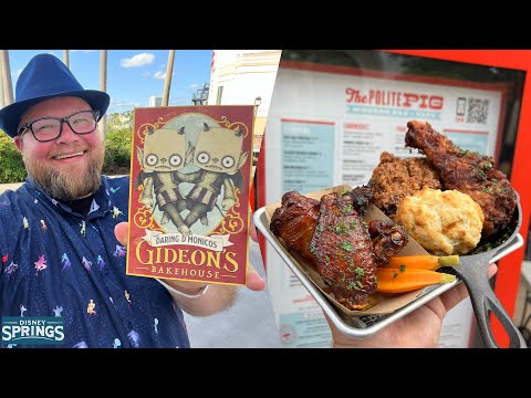 Disney Springs May 2022 | Sweet Tea Fried Chicken & NEW Gideon’s PB&J Cake Slice | Walt Disney World