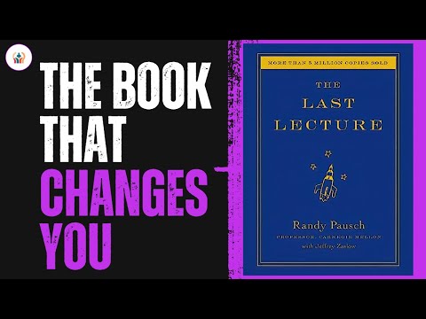 The Book That Changes You| The Last Lecture | Randy Pauch