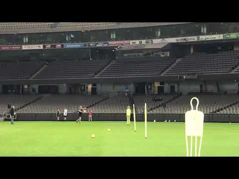 Eagles Jack Lukosius - Goal Kicking AFL Combine