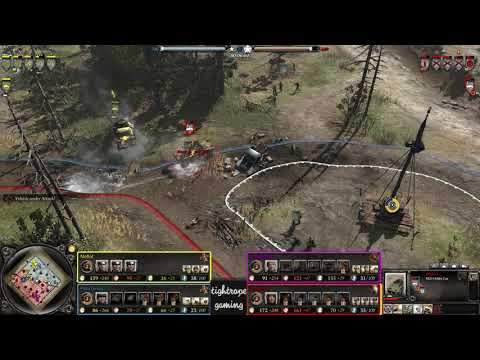 COH2 2v2 Meftof (OH) & PeroTunguz (OH) vs Stefanovsky (SU) & Surgeon (US)