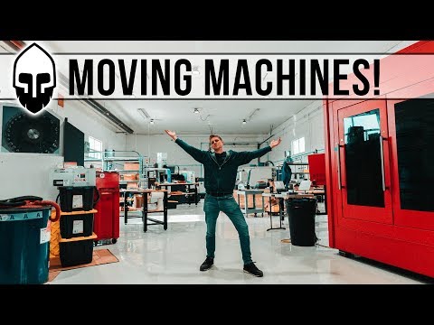 NEW SHOP EP. 4 - Moving Machines & THE KERN IS HERE!