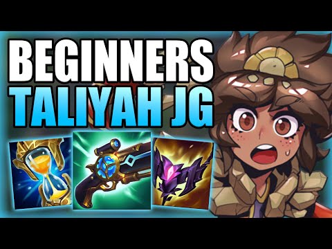HOW TO PLAY TALIYAH JUNGLE & CARRY GAMES FOR BEGINNERS IN S14! - Gameplay Guide League of Legends