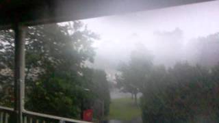 preview picture of video 'June 30th, 2013 Sudden Storm in Vermont'