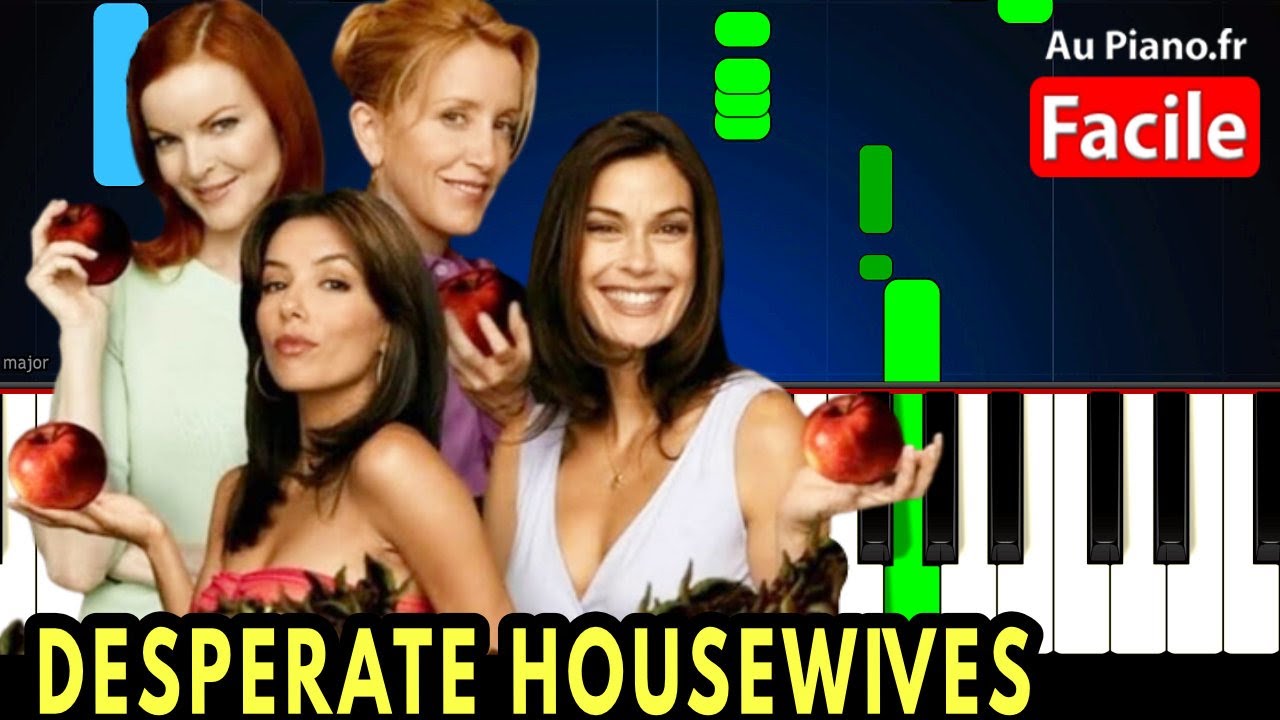 Desperate Housewives (Main Theme) – Piano Tutorial FACILE