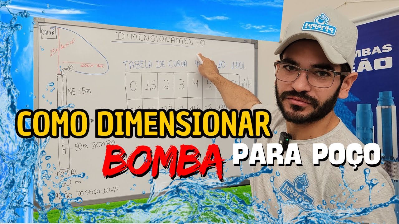 APRENDA DIMENSIONAR UMA BOMBA SUBMERSA EM 10 MINUTOS