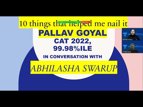 10 Things That Helped Me Nail It || CAT 2022 99.98 Percentiler, Pallav Goyal