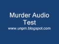 Audio Tape Test No 3 Murder UN SAAT Exam