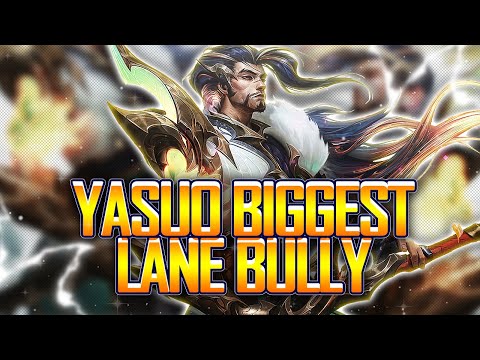 Yasuo Is THE BIGGEST Lane Bully In LEAGUE Of LEGENDS Right Now!