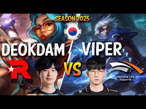 KT deokdam vs HLE Viper - deokdam ZERI vs Viper EZREAL ADC - Patch 15.3 KR Ranked | lolrec