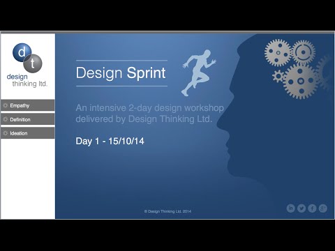 Design Thinking - Design Sprint (Day 1)