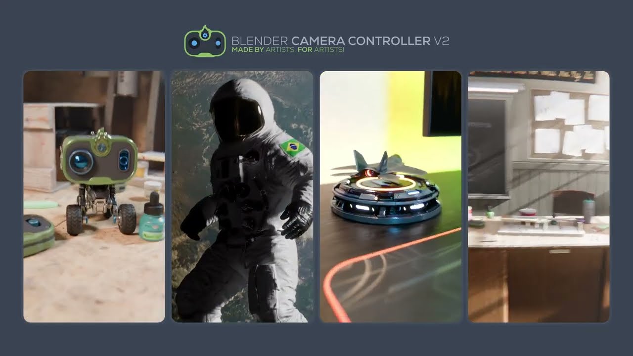 Blender Camera Controller v2 - Tutorial