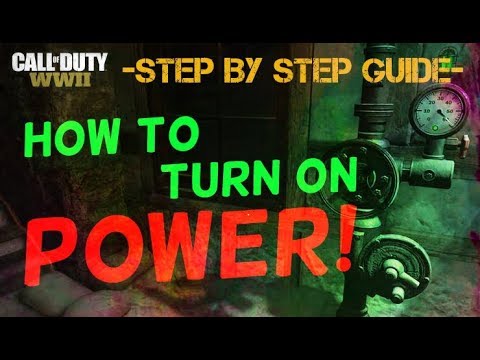 How To Turn On The Power! Step By Step Guide! | WW2 Zombies The Final Reich |