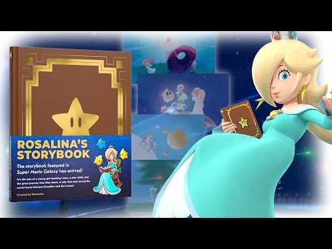 Rosalina’s Storybook IN REAL LIFE - Super Mario Galaxy Official Replica Book