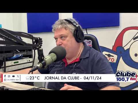 Jornal da Clube - 04/11/24 - Edição do Almoço