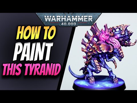 How To Paint Tyranids: I Found My Perfect Color Scheme