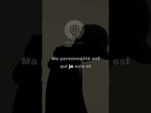 Ne vous trompez pas entre ma personnalité et mon attitude