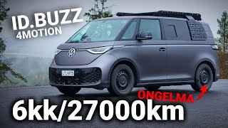 728. VW ID.Buzz 4Motion 6kk/27000km kokemukset, seitsemän autoa yhdessä