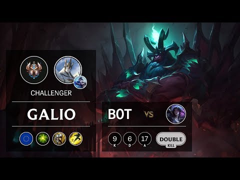 Galio Bot vs Kai'Sa - EUW Challenger Patch 9.24