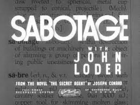 1936 - Sabotage Trailer