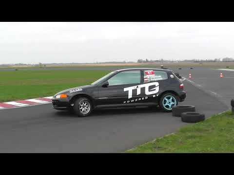 Maciej Olejniczak, Honda Civic - IV Power Stage Bednary - 14.04.2018