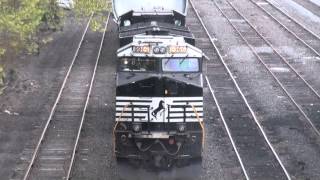 preview picture of video 'Rare! NS O52 High and Wide Air Products Special In Manville Yard'