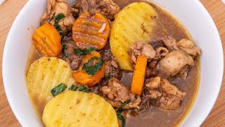 THE BEST CHICKEN PEPPERSOUP RECIPE | SPICY NIGERIAN CHICKEN SOUP | THE KITCHEN MUSE #peppersoup