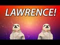 HAPPY BIRTHDAY LAWRENCE SLOTH HAPPY BIRTHDAY RAP