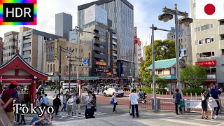 🇯🇵🌥️【HDR 4K】Tokyo Overcast Walk: Akihabara to Sumida River to Tokyo Sky Tree (May, 2023)