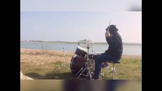 In Hearts Wake - Cottonmouth 1st take drum cover