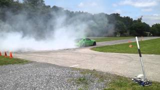 preview picture of video 'Faulkner Ciocca Ford Quakertown Pa Watches Vaughn Gittin Jr Drift his RTR Ford Mustang'