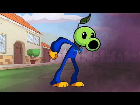FNF Bloom N Brainz But Huggy Wuggy Sing It (Peashooter Vs Huggy Wuggy Sings Bloom N Brainz)